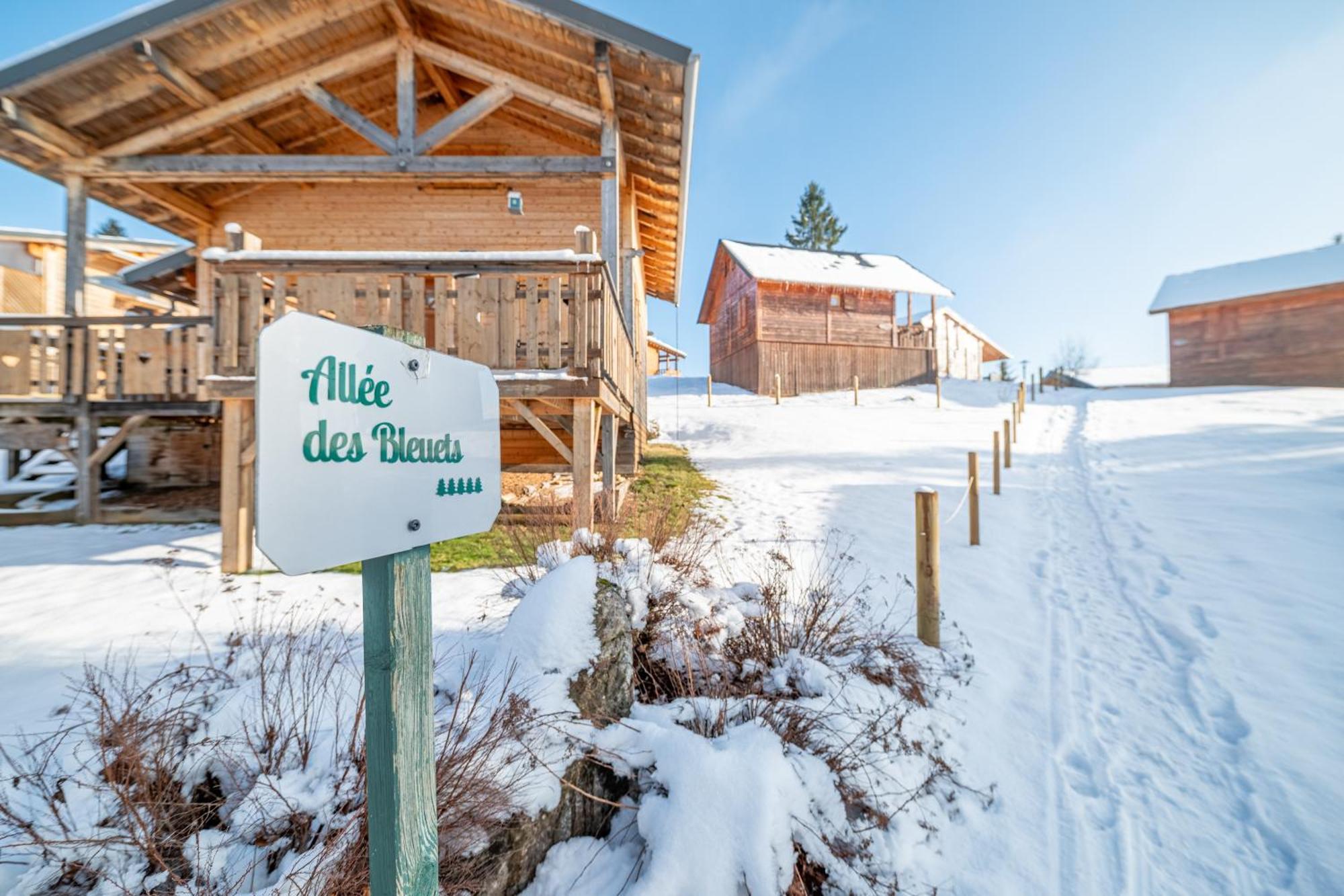 Saint-Laurent-en-Grandvaux Chalet L'Embellie - Chalet Avec Piscine Partagee מראה חיצוני תמונה