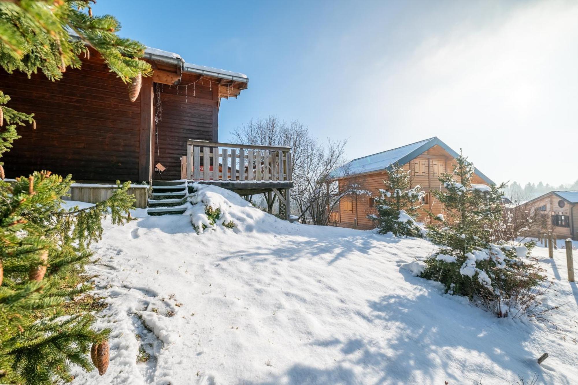Saint-Laurent-en-Grandvaux Chalet L'Embellie - Chalet Avec Piscine Partagee מראה חיצוני תמונה